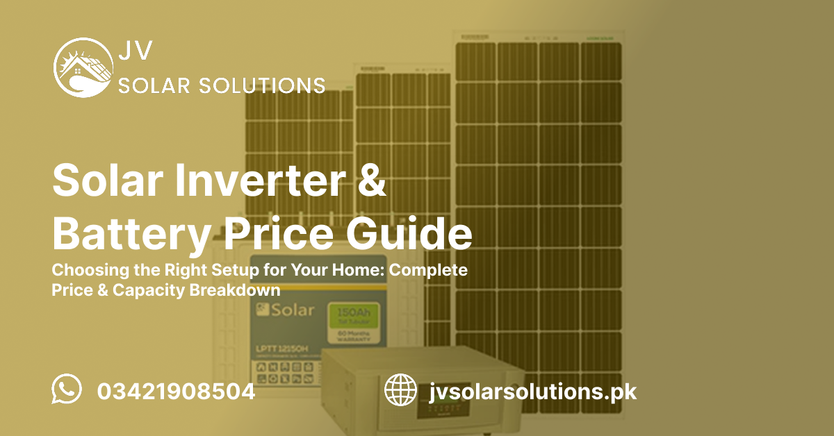 The image is to engage people to read the blog on solar inverter and battery price comparison in Rawalpindi and Islamabad.